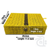 Title Image Quran Golden Box Rahail BR55SH-Gold